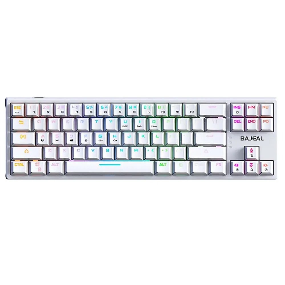 Tech Discount - TD® clavier gamers mecanique rgb pas cher ps4 qwerty gaming  avec fil lumineux retro USB vintage ordinateur portable windows mac vist -  Clavier - Rue du Commerce