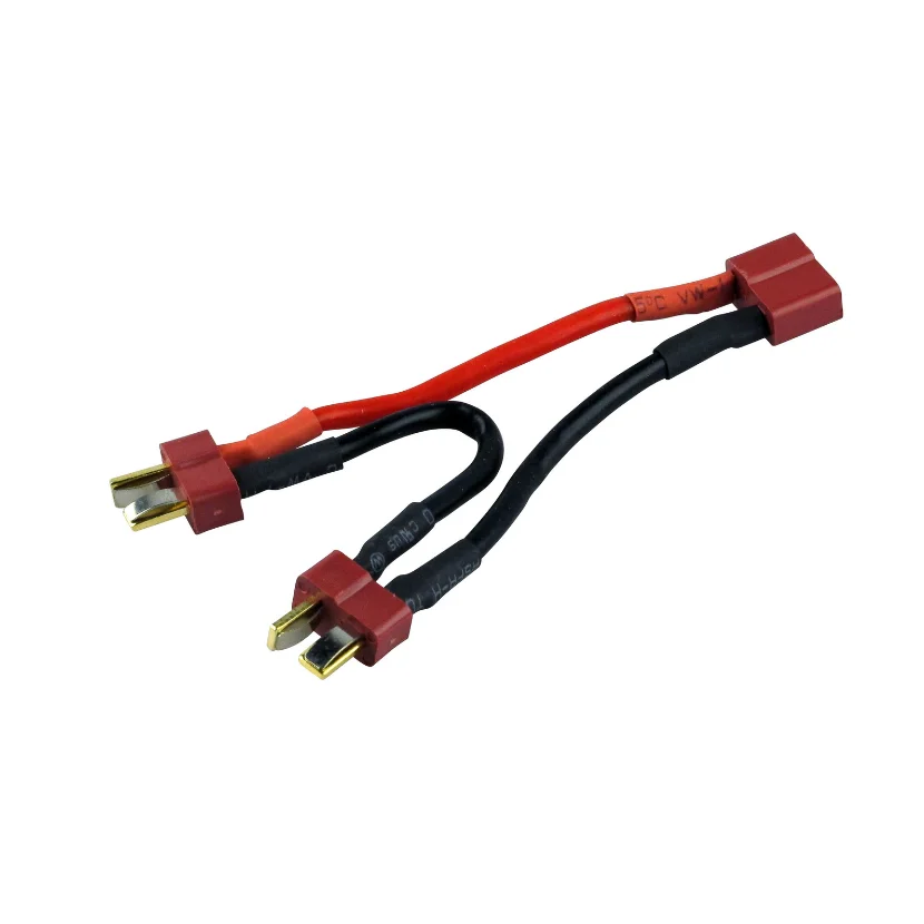 Deans EC3 EC5 JST XT60 TRX XT90S MPX Tamiya Serieller Parallelbatterie-Adapter-Anschluss mit 20/12/10awg-Drahtkabel für RC-Hobby – Detail 19