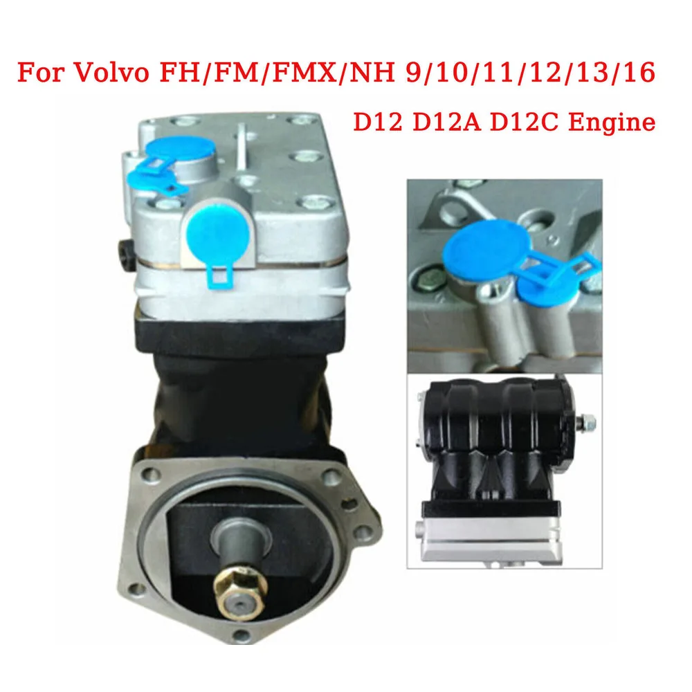 

Air Brake Compressor Fits for Volvo D12 D12A D12C Truck Engine Durable Engine Air Compressor 85000117 85000329 85000336