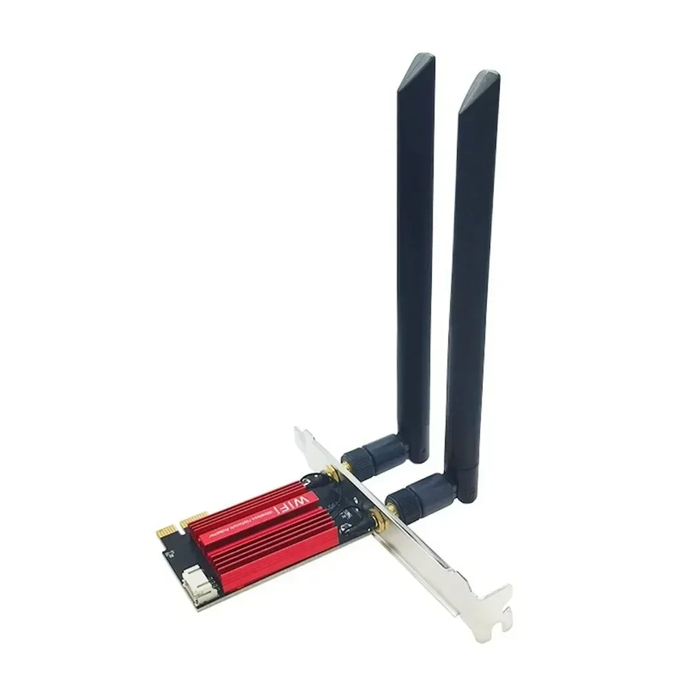 AC1200 PCI-E WiFi 5 네트워크 카드 Bluetooth 4.0 데스크탑 노트북 Windows 7/8/10/11 무선 어댑터 용 듀얼 밴드 2.4G/5GHz