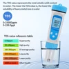 Bluetooth 6 in 1 TDS Meter Digital Water Tester EC TDS SALT SG Temperature PH Meter Aquarium Water Tester Pool Accessories 4