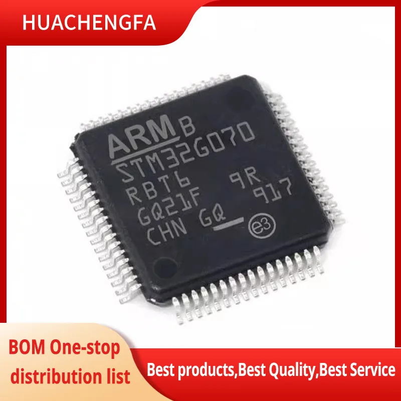 

1~5pcs/lot STM32G070RBT6 STM32G070 070RBT6 QFP64 Microcontroller in stock
