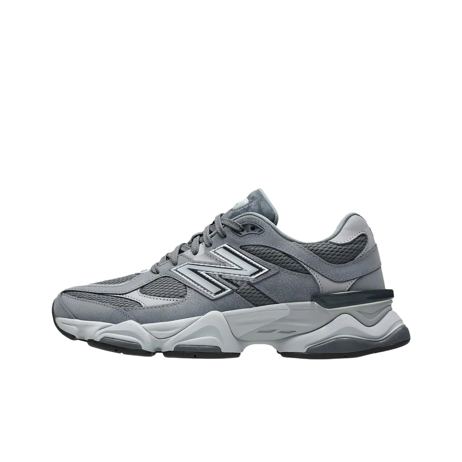 Chaussures décontractées New Balance NB 9060 unisexe, tige basse, gris poussiéreux U9060FGG 1
