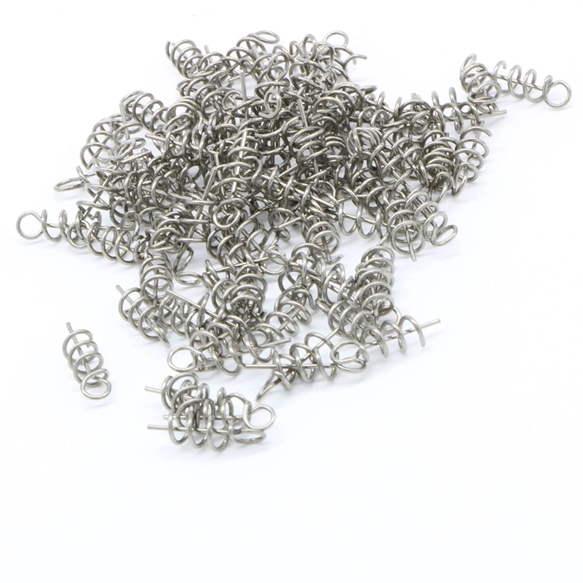 Description Picture 6 of itemSoft Baits Hook Lures Pin Spring Fixed Lock Screw Dagger Tool Fishing Crank Hook Twist Lock Fishing Connector Swivel Snap Tackle