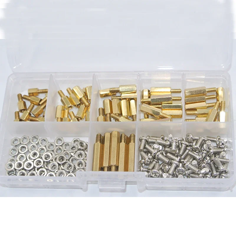 10/20/30pcs M2 M2.5 M3 M4 Stud Mount Messing Hex Spacer Board Pijler Zeshoekige draad PCB Moederbord Moer Holle Kolom Standoff Bout Schroef(15mm (30pcs),M2