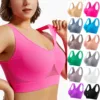 Beautiful Back Sports Bra Shockproof Running Fitness Anti-sagging Upper Collection Soft Support High-strength Women's Yoga Vest 2