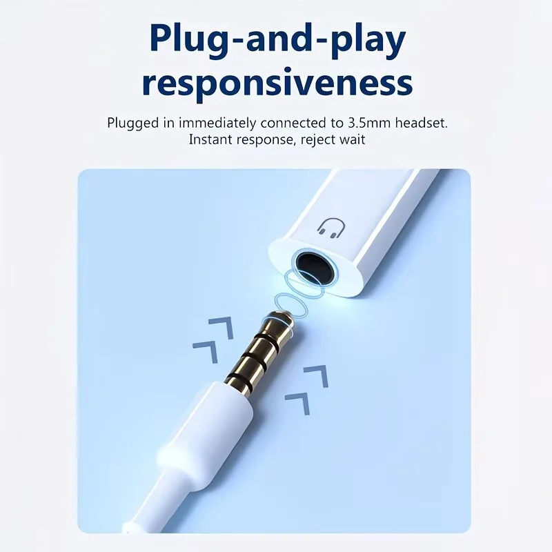 비즈니스용 USB C 남성-3.5mm 여성 헤드폰 잭 어댑터 컨버터(1/2/3팩), 호환 가능한 C타입 디바이스