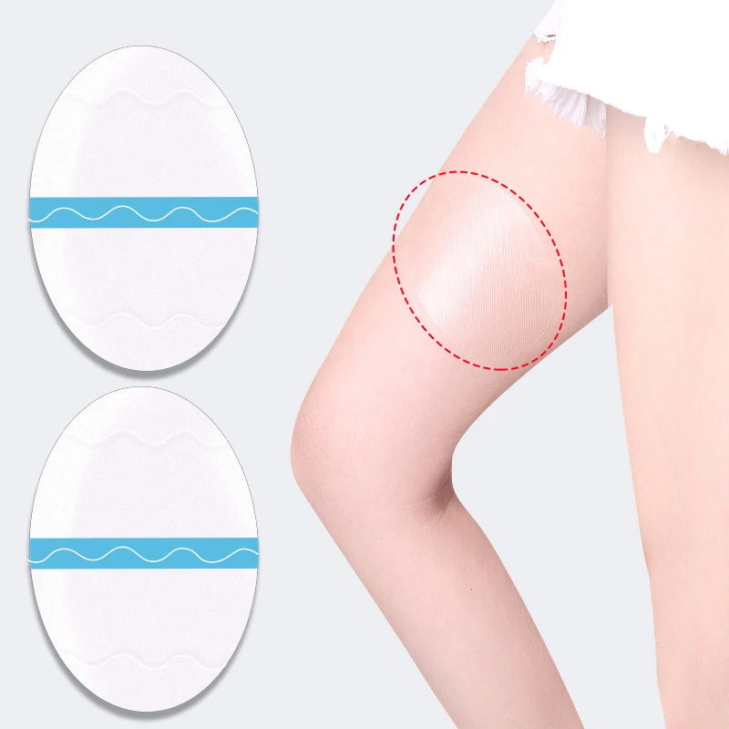 6Pcs Anti-Friction Thigh Tape Sweat Absorption Invisible Foot Pad Body Care Disposable Patches from Rubbing Stickers |