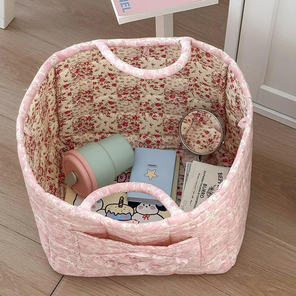 BloomNest™ Quilted Storage Basket S2c718fb3dc8b405fa8c0c22ed7ef3e2fa