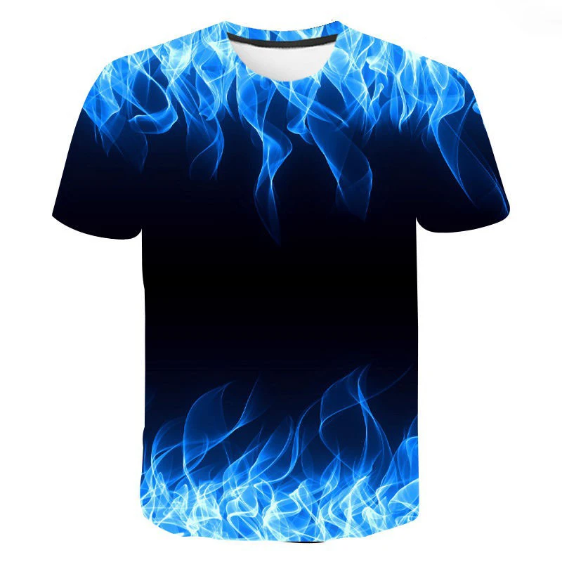 Casual Oversized 3D Print T Shirt