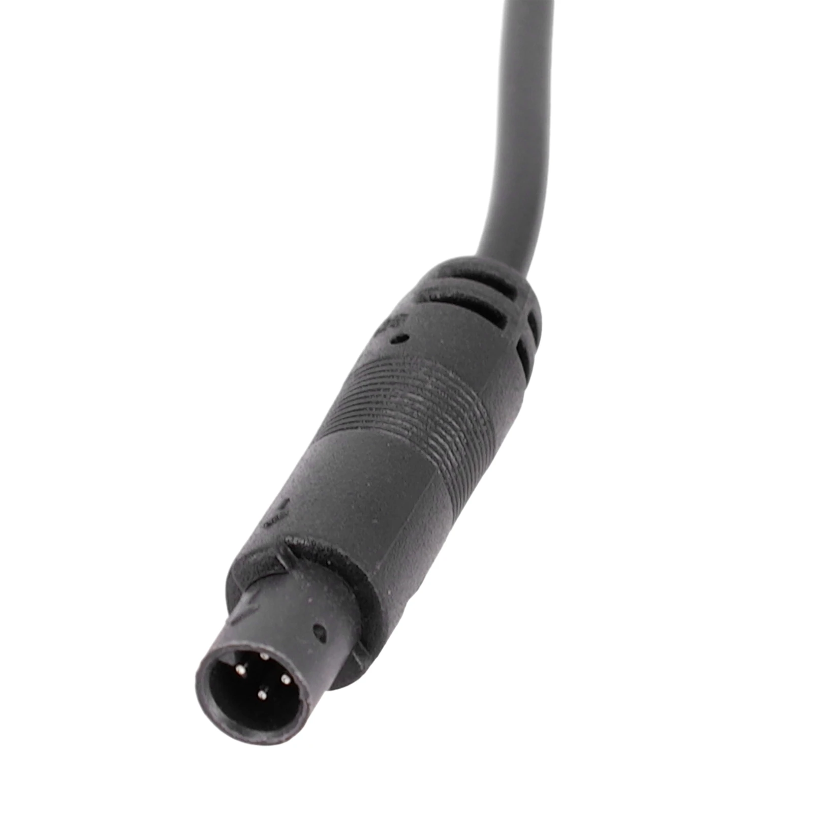1x 4-Pin Männlichen Kopf Backup Reverse Kamera Auto Universal Zu CVBS RCA Buchse Signal Power Adapter kabelbaum Zubehör – Detail 2