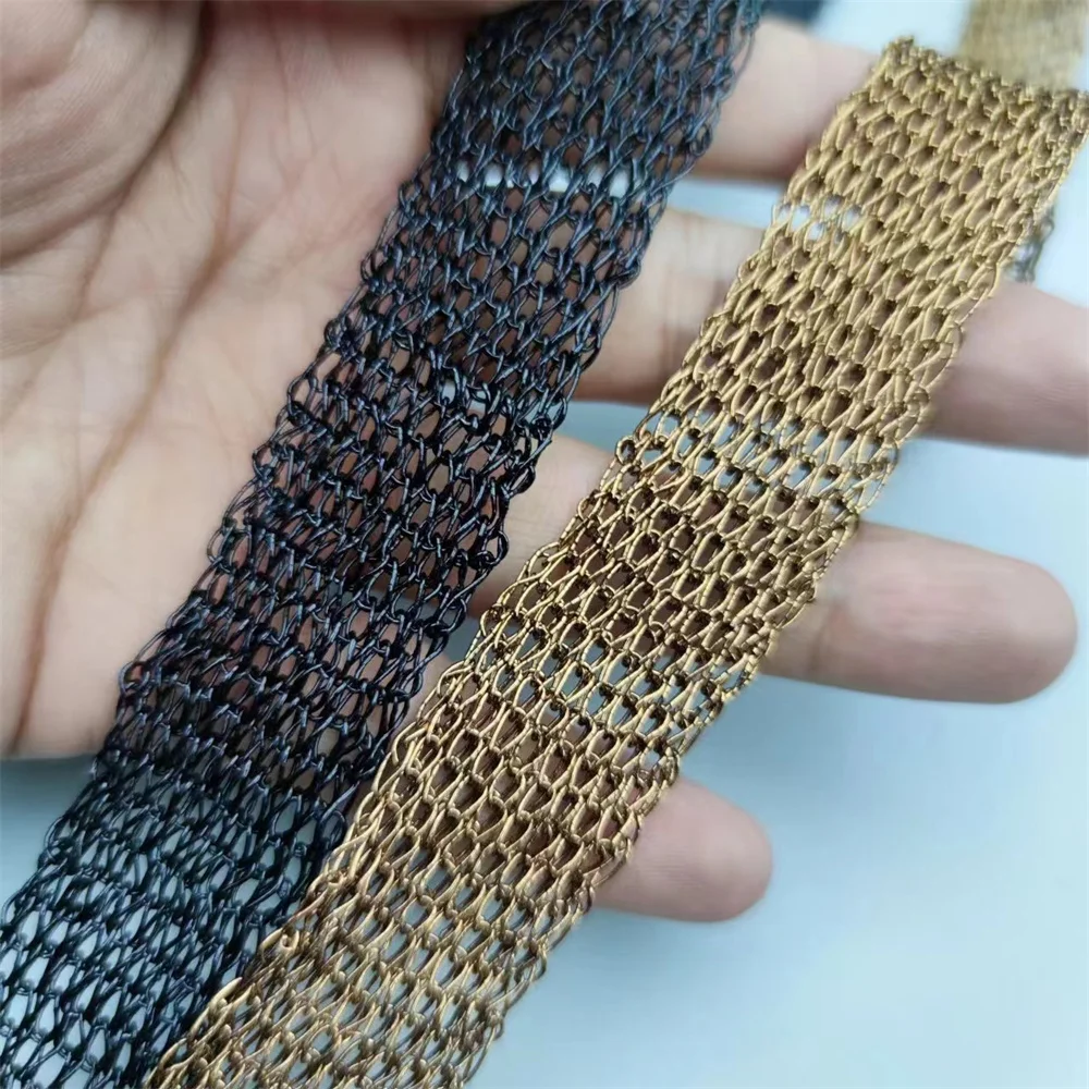 Lace Fabric 2/4cm Wide Mesh Net Webbing Hollow Lace trim