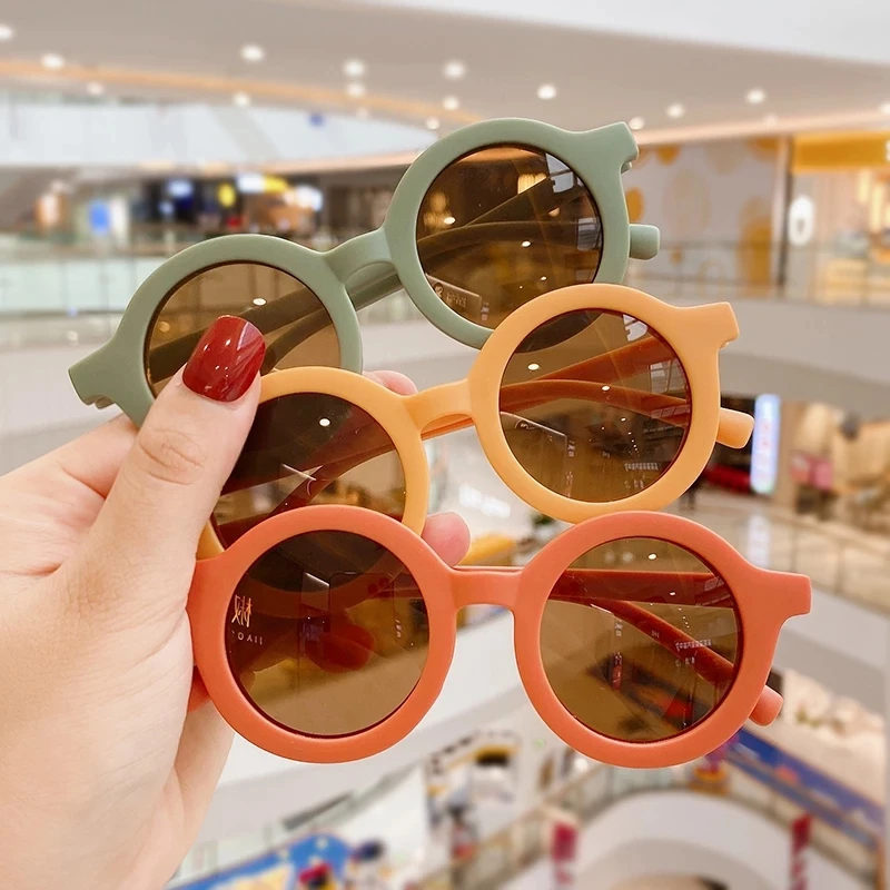 

Fashion Children's Cartoon Sunglasses Boys Girls Classic Round Sunglasses Vintage Sunglasses UV Protection Kids Eyewear