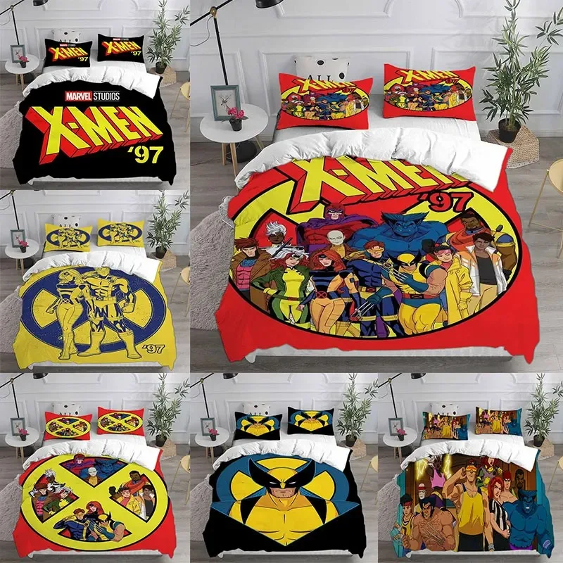 

Комплекты постельного белья Superhero Wolverine, одеяло, покрывало, пододеяльник, подушка, Детские комплекты из 2-3 предметов, размер для детей и взрослых
