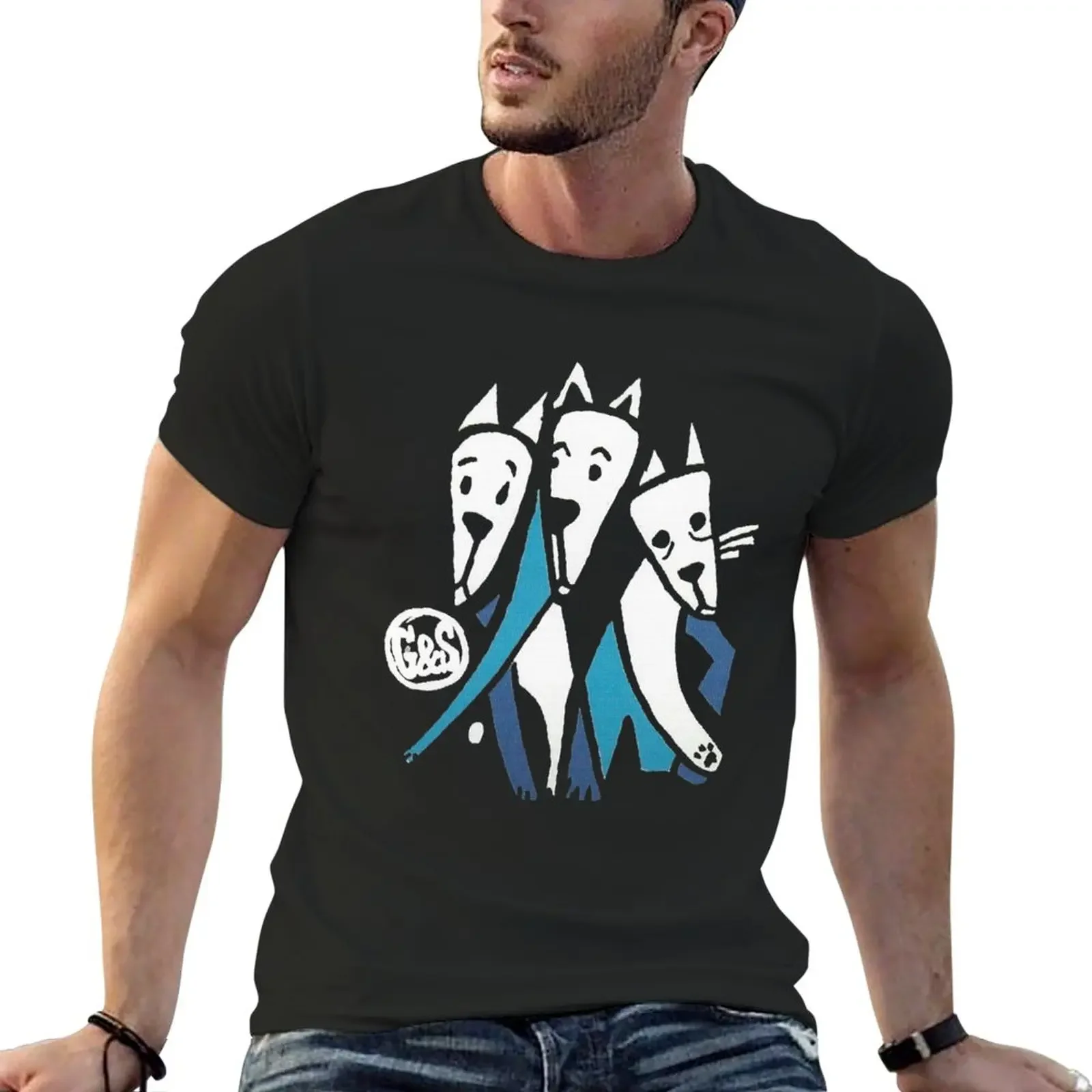 Neil Blender Dogs, Gordon E Smith Skateboard T-Shirt Design Classic T-Shirt T-Shirt Plus Size Top Vintage Mens Tall T-Shirt