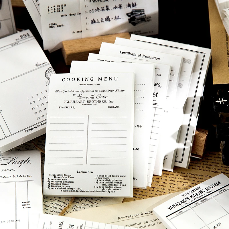 

10packs/LOT Memoirs of Yamasaki series retro paper message memo pad