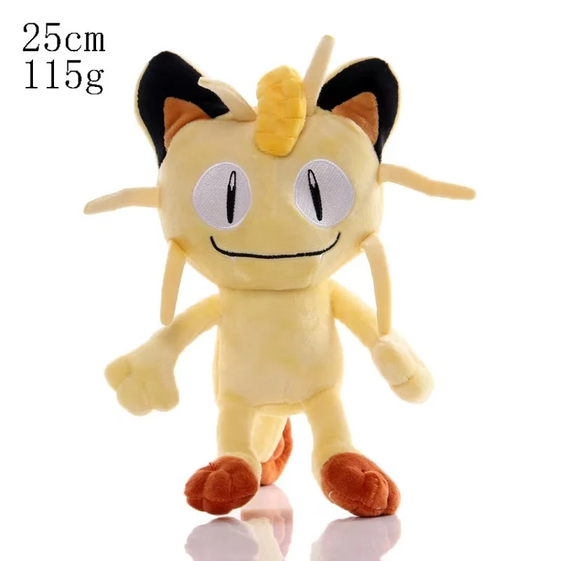 Cute Pikachu Plush Toy Pokemon Charmander Squirtle Bulbasaur Stuffed Doll Eevee Scorbunny Gengar Snorlax Christmas Gifts
