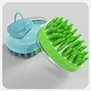 Pet Dog Cat Bath Brush 2-in-1 Pet SPA Massage Comb Soft Silicone Pet Shower Hair Grooming Cmob Dog Cleaning Tool Pet Supplies 5
