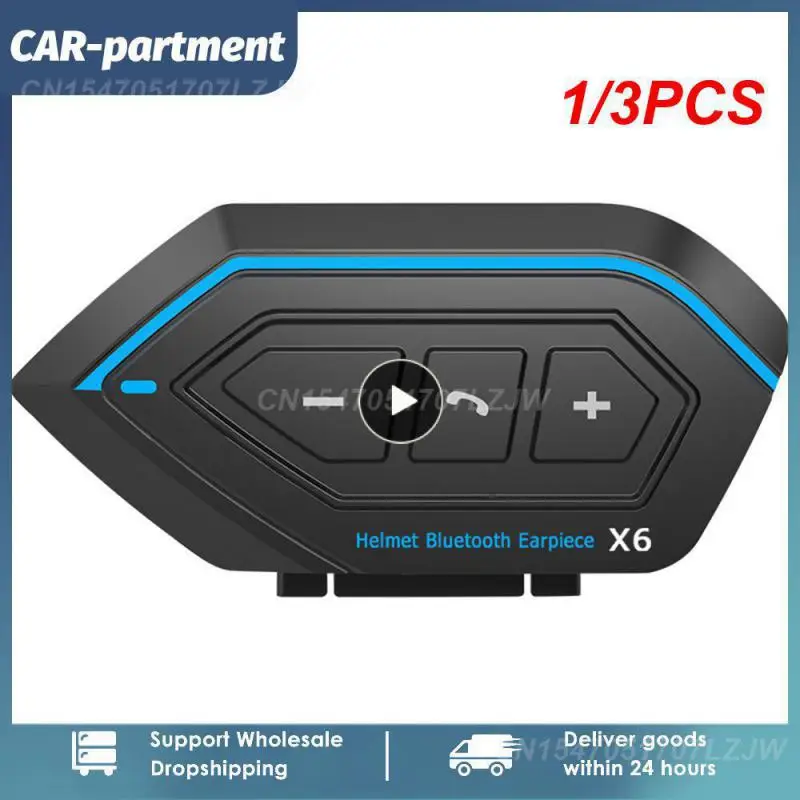 

1/3PCS Stereo Bluetooth Intelligent Noise Reduction 5.0 Bluetooth - Compatible Chip Headset With Screen Waterproof