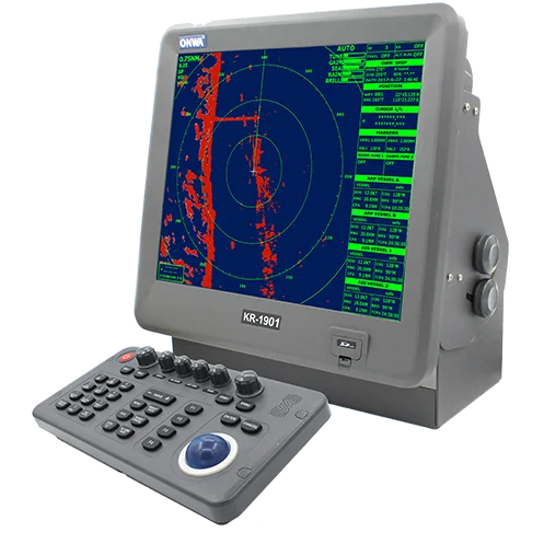 Kr-1968-H 19 64Nm Lcd A Colori Onwa Marine Radar /W Arpa Open Array Con Scanner 1.8M (Opzione 6Kw 15M E 12.5Kw 25M)