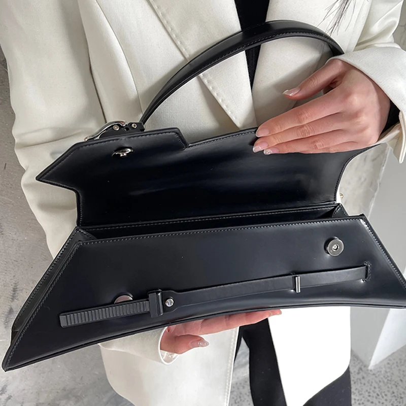 Moto & Biker Underarm Bags for Women Luxury Designer Handbags And Purses Lady Shoulder Tote