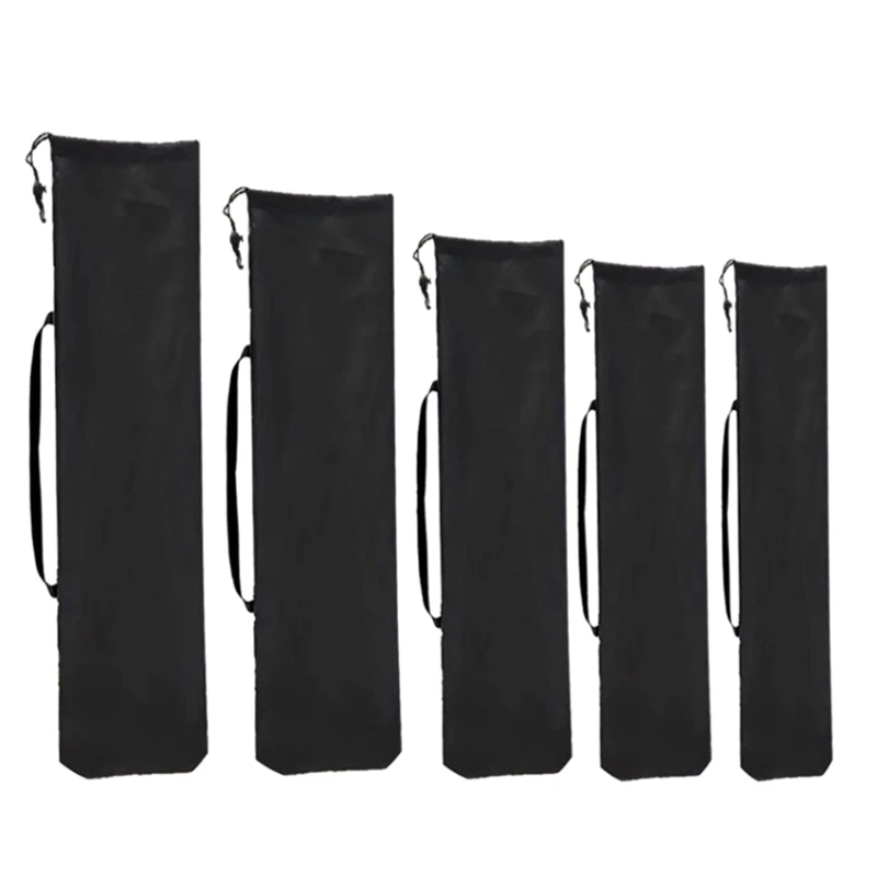 Nylon Camping Chair Drawstring Bags Storage Bags Black Portable Picnic Folding Chair Carrying Case Storage Tripod Storage Bags