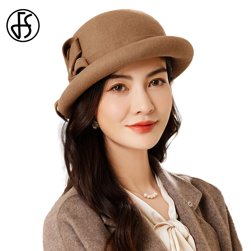 FSFashionCasualBasinHatsForWomenWithRoseMetalBuckleElegant