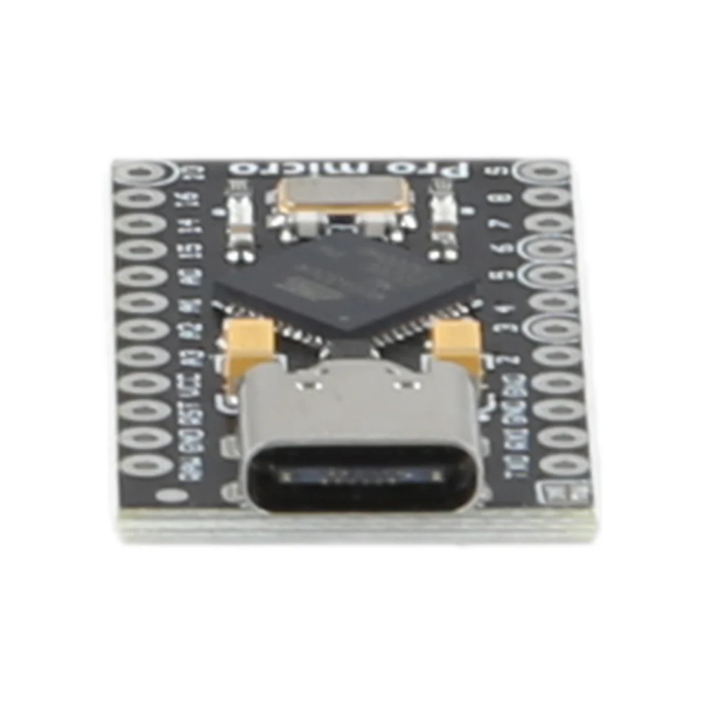 ATmega32U4 마이크로 USB/타입-C 프로 마이크로 보드(2열 핀 헤더 포함) 프로 마이크로 모듈 TYPE-C USB 보드 5V 레오나르도 USB 보드용