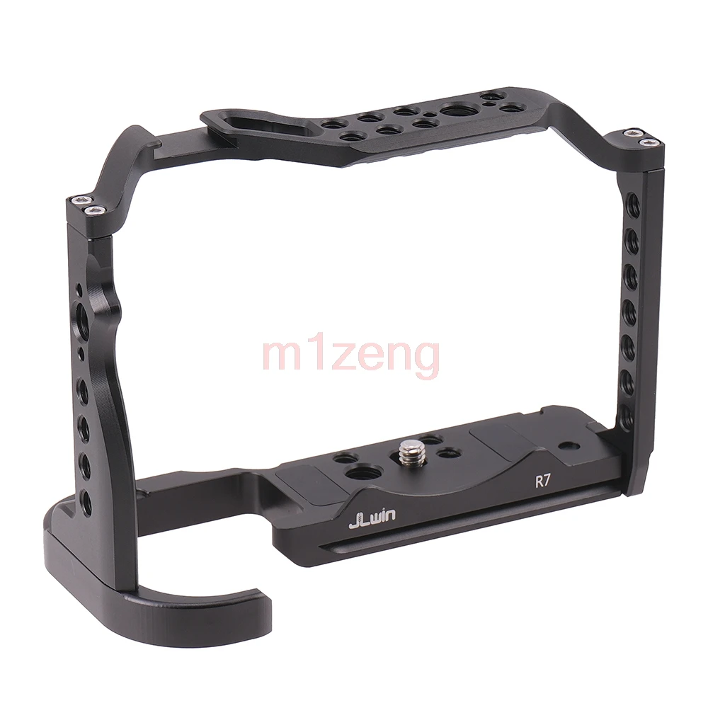 Alloy Quick Release Rabbit cage Rig Handle Film Arm support bracket Stabilizer For canon EOSR7 camera video led tripod