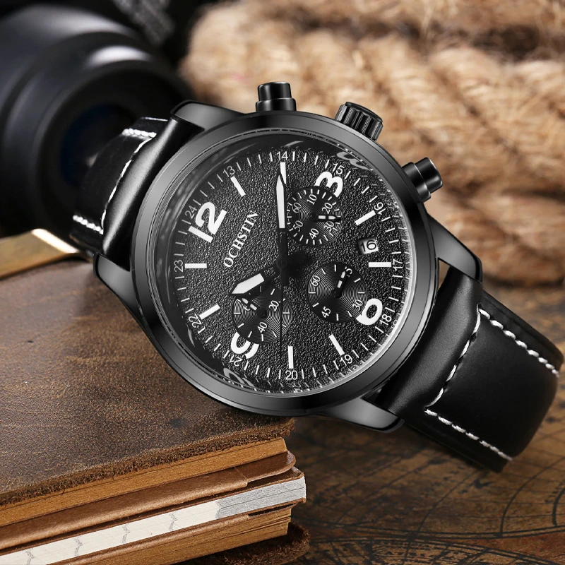 OCHSTIN Sports Street Hot Legend Series 2024 Men's Quartz Watch Wristwatch Multifunction Quartz Movement