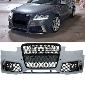 Upgrade Auto Front Bumper Grille Body kit for Audi A6 C6 4F RS6 C7 2004-2011 1