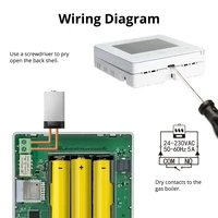 Beok Tuya WIFI Thermostat Battery-powered Thermoregulator  for Gas Boiler  Smart Home Smart Life Work with Alexa Google Home - Image 5