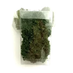 DIY Grass and Vegetation Materials for Scenic Landscaping and Model Scenes (Dark green)