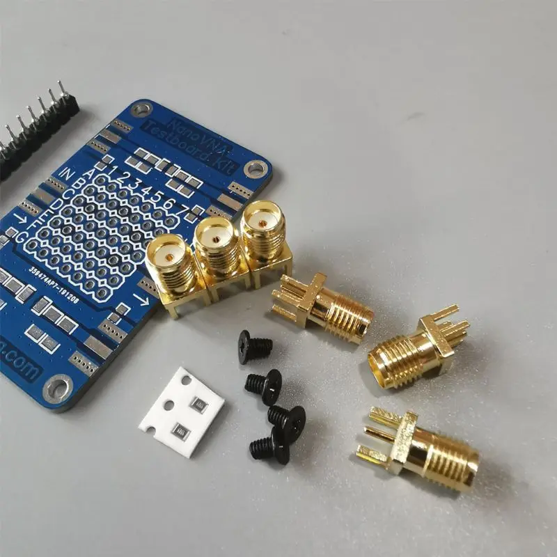 NanoVNA Testboard Web Test Board VNA RF Set Measurement DIP SMT Device Tool Spare Parts