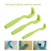 Flea Remover Hook Tick Removal Tweezer Ticks Pull Pet Cat Dog Accessaries Scratching Extractor Mite Tweezers Comb Louses Pliers 6