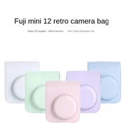 For Instax Mini 12 Camera Case PU Leather Soft Protective Case Trave Bag for Fujifilm Film Camera Bag with Shoulder Strap new - Image 2