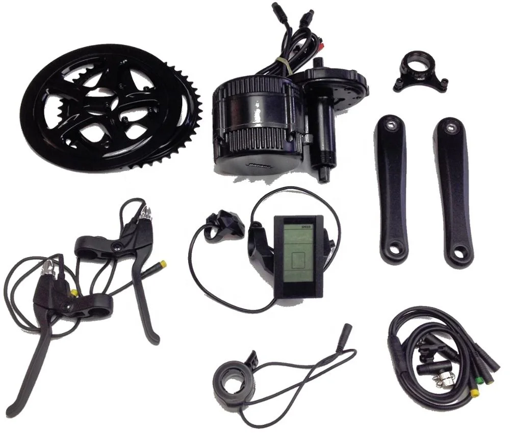 Fast delivery BBS02B bafang 48v 750w mid drive motor kit electric bicycle mid motor