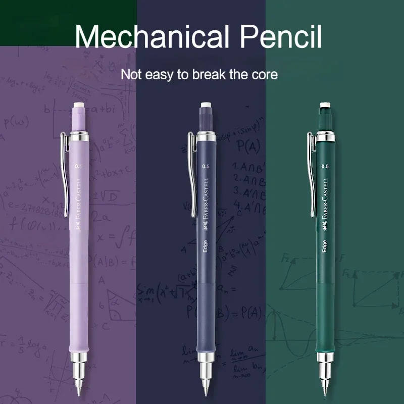 Faber-Castell Automatic Pencils With Eraser Student Writing Sketching Painting Mechanical Pencil Korean Stationery Press Pens 3
