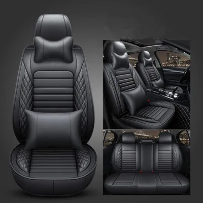 

Good quality! Full set car seat covers for Mitsubishi Outlander 2021-2013 5 seats breathable durable seat cushion,Free shipping