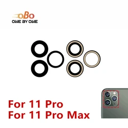 Durable Back Rear Camera Lens Glass with Pre - Installed Adhesive Replacement (For 11 Pro)
