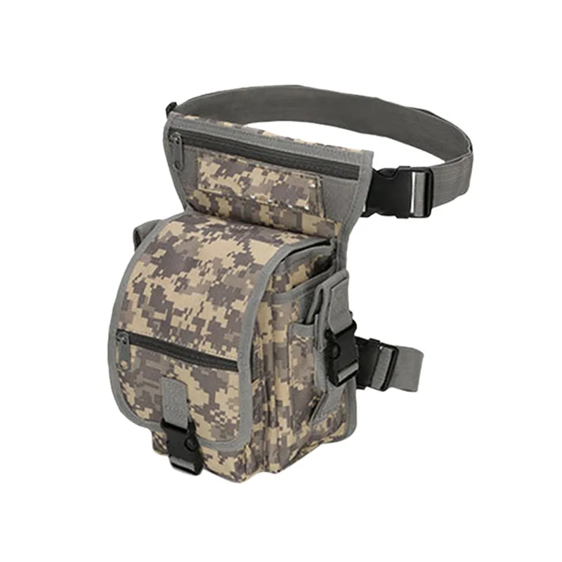 Sac Banane Tactique Cuisse Homme - Nylon - Pochette Militaire Multi Usage - NEUF