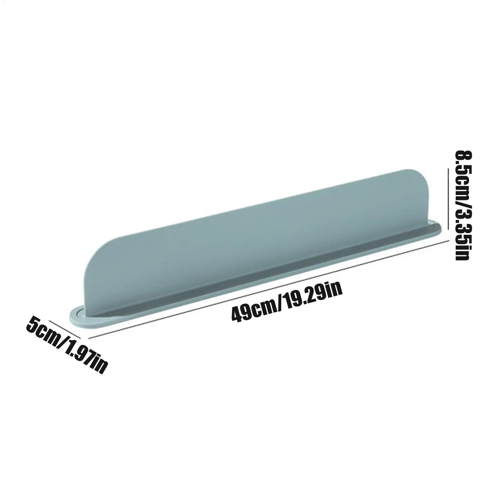 Silicone Sink Baffle Kitchen Splash Guard Water Barrier Washing Dishes Vegetables Adhesive Partition