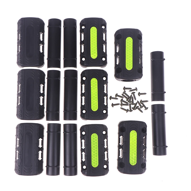 1/3/5Pcs Motorrad Stoßstange Reflektierende Blöcke Crash Bar Schutz Universal Anti-Scratch Kunststoff Pads motor Anti Drop Schutz – Detail 6