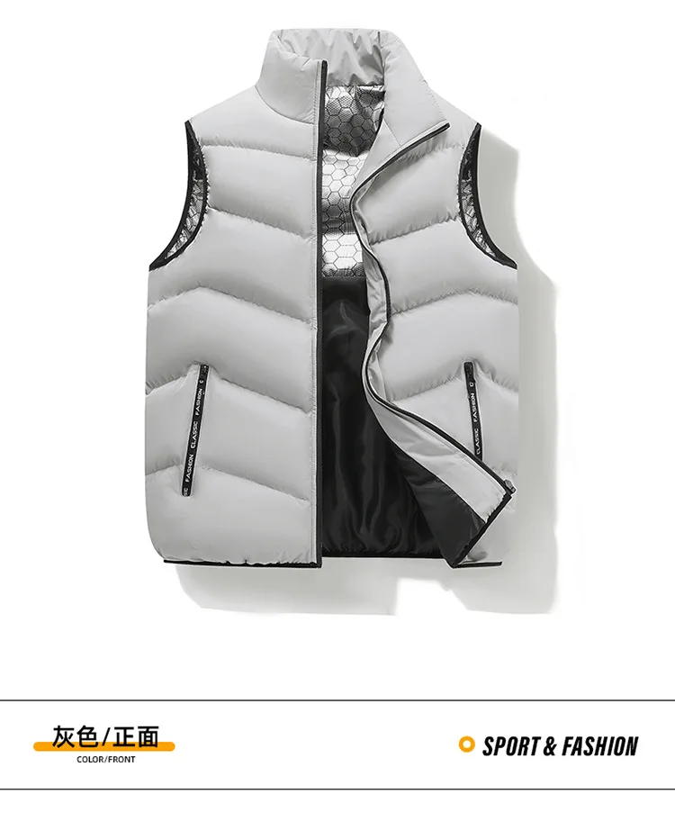 Emballage du gilet d'hiver PlatiNum