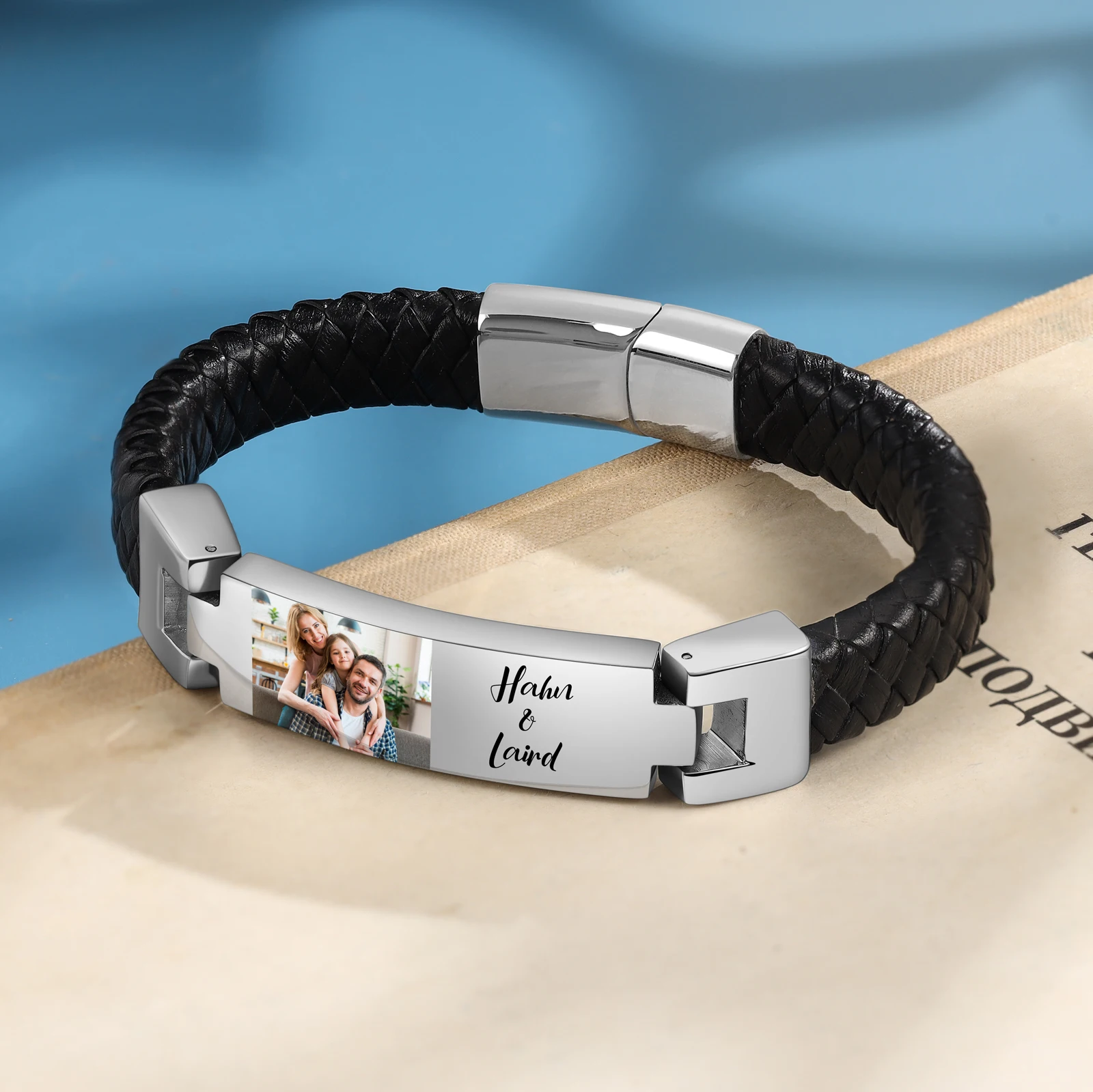 Personalised Message Men's Bracelet | Hurleyburley