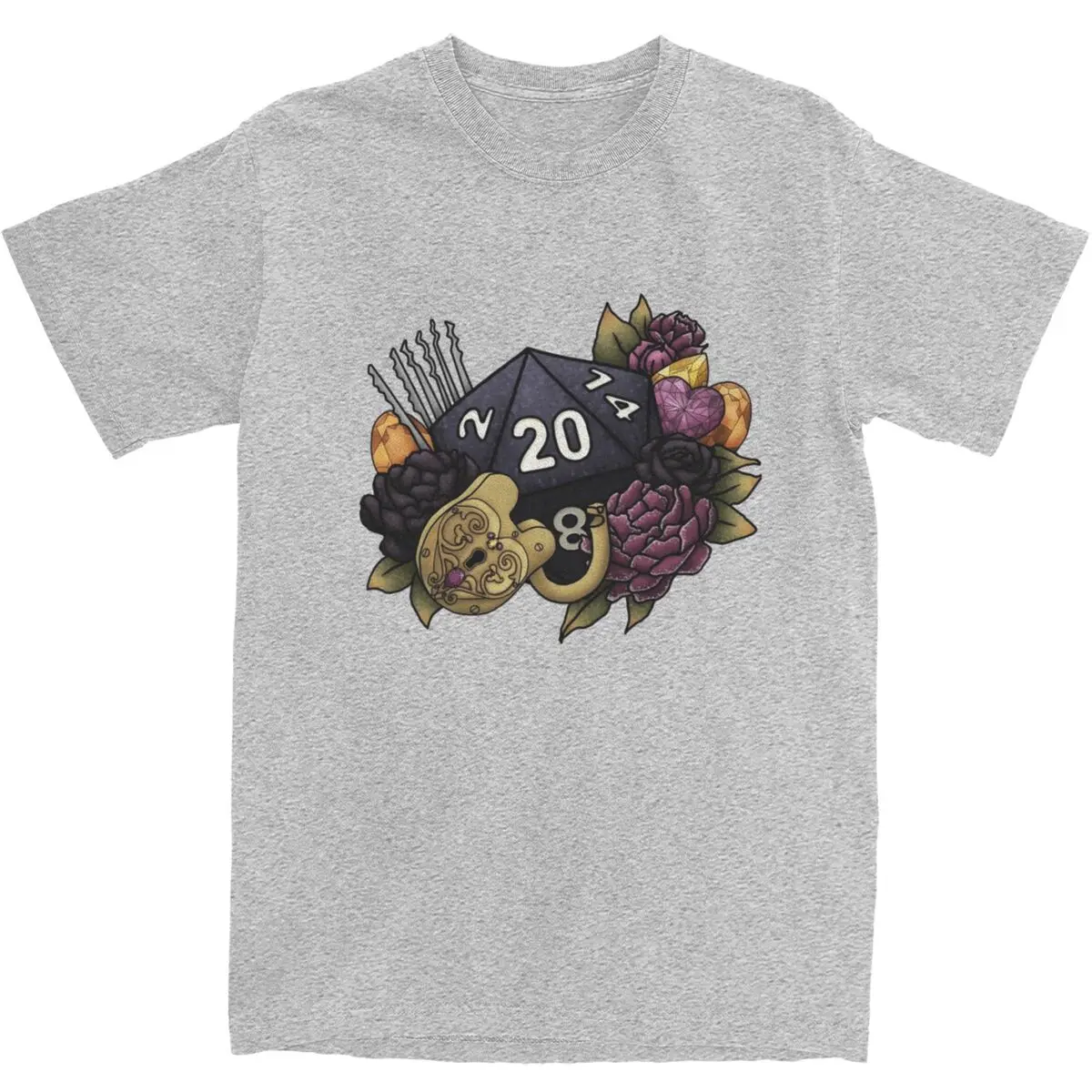 CottonCloud Dado Bard Dungeon Tabletop Dragons D20 Women's