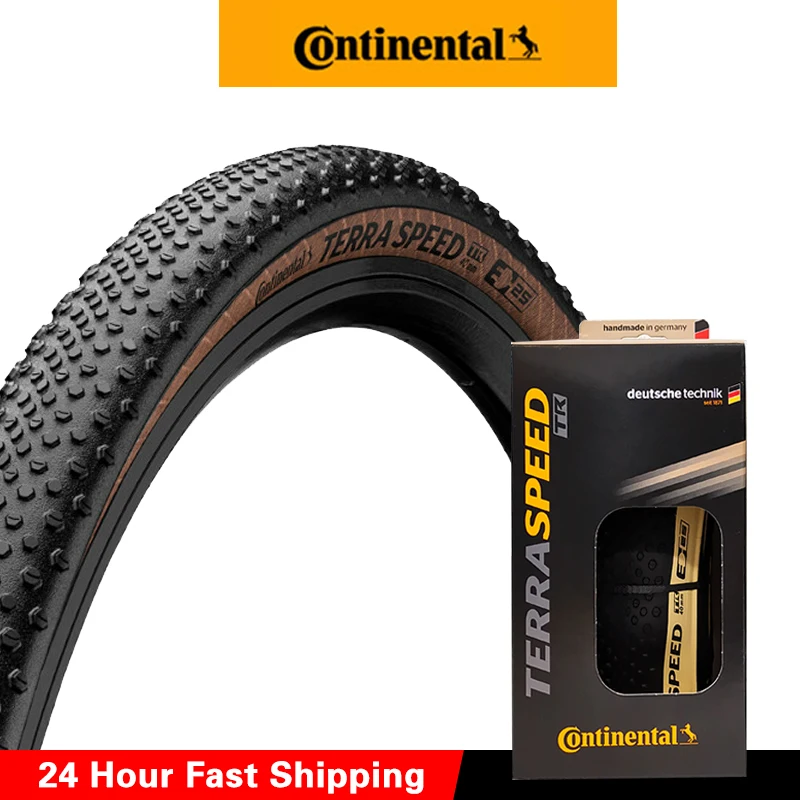 

Continental mtb Tire TERRA Speed Tubeless Tires 35C/40C tr Ultra Wide Road and cross-country Gravel folding bicycle tire 700C