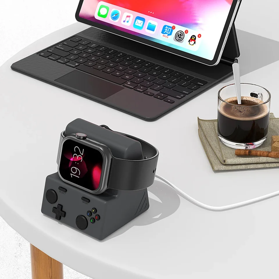 Silicone Charger Stand Dock for Apple Watch