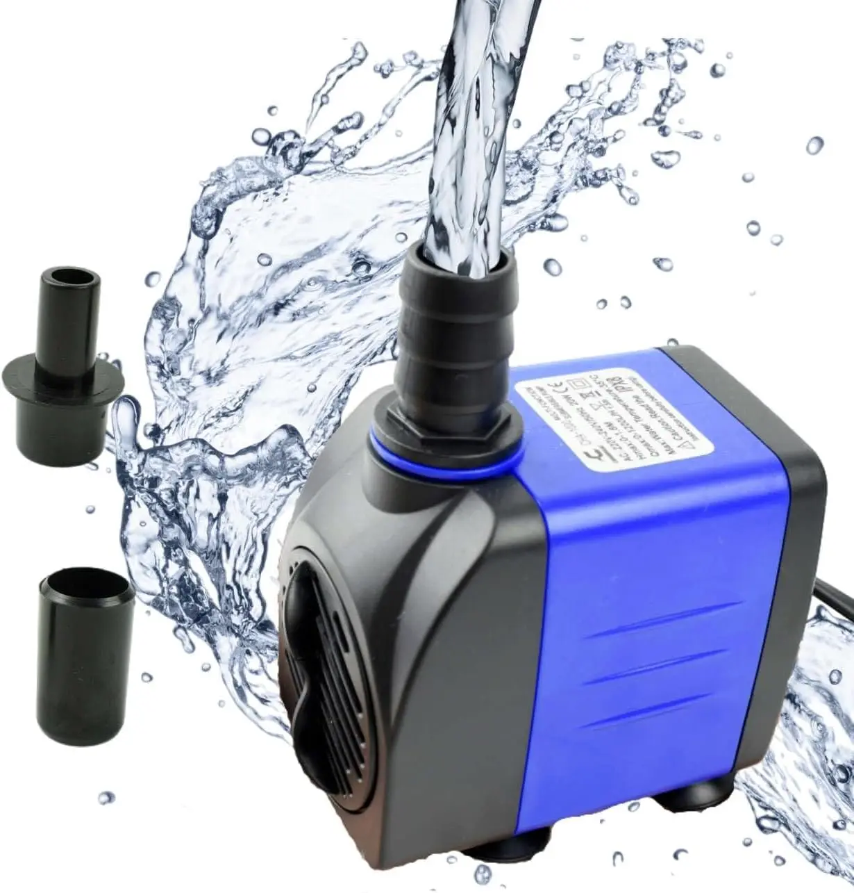 Chancs-ac Cha2000 Bomba Submersível 220v 520gph 2000l h 35w 7.87ft Alto com Cabo de Alimentação de 1.8m para Aquários
