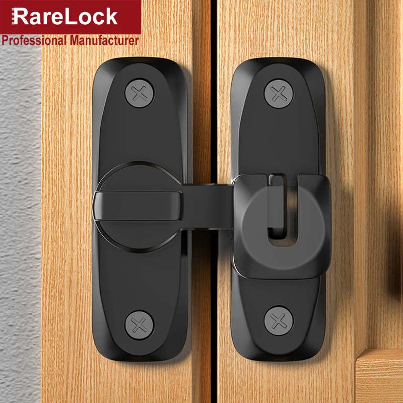 Portable Door Lock Bolt Hasp Thumb Latch